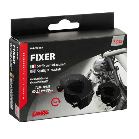 LAMPA Fixer mocowanie wsporników reflektorów, para