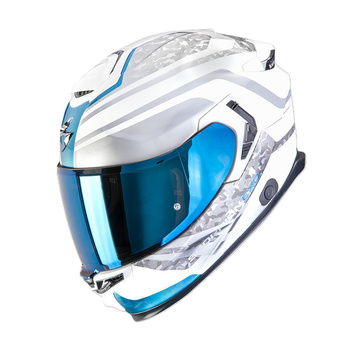 Kask Scorpion Exo-Gt Sp Air Arten White-Blue