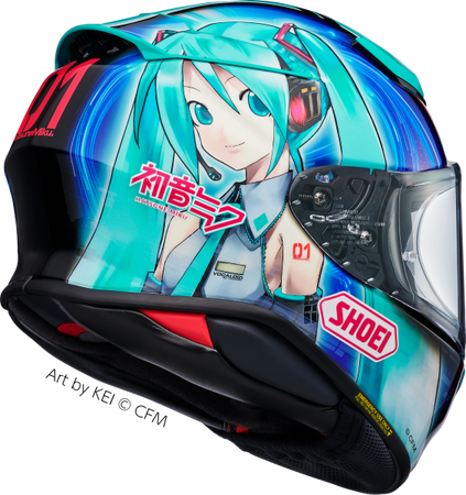 Kask Shoei NXR 2 Hatsune Miku TC-4