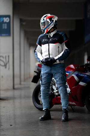 Kurtka motocyklowa Seca Airflow 3 Grey/Navy