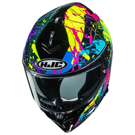 Kask HJC I72 Electra Yellow Blue