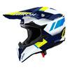 Kask Airoh Wraaap Vision Yellow Blue Gloss