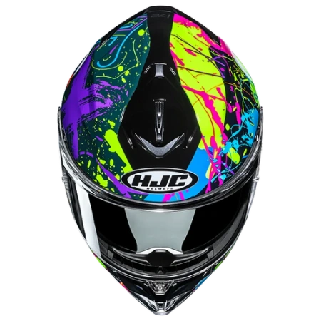 Kask HJC I72 Electra Yellow Blue