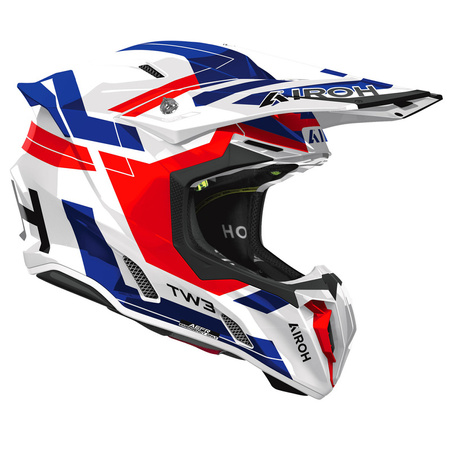 Kask motocyklowy Airoh Twist 3 Dynasty Blue/Red Gloss
