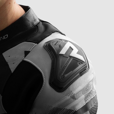 Kurtka motocyklowa Rebelhorn Inferno Black White