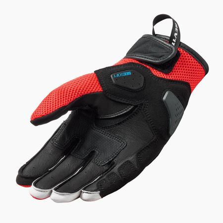 Rękawice Rev'it! Ritmo Black Neon Red