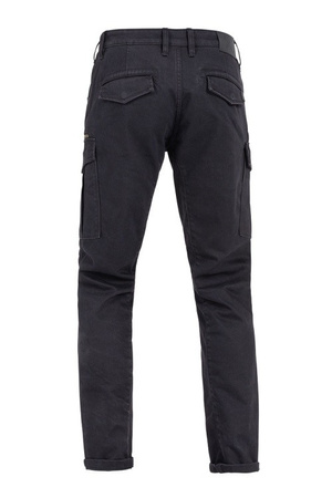 Jeansy motocyklowe John Doe Defender Mono Black Unisex AAA