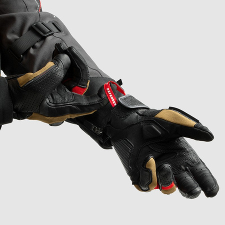 Rękawice Rebelhorn Defender Desert Black Red