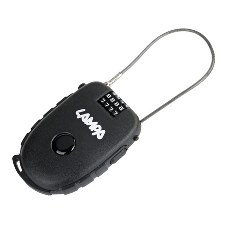 Lampa zabezpieczenie antykradzieżowe Kiro-Lock z zamkiem szyfrowym