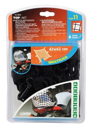 LAMPA siatka bagażowa Top-Net 42x42 cm