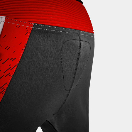 Spodnie motocyklowe Shima STR 2.0 Red Fluo