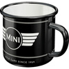Emaliowany Kubek Mini Logo Black