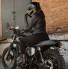 Jeansy motocyklowe Ozone Chica Lady Black