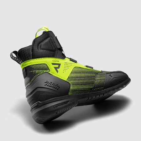 Buty motocyklowe Rebelhorn Core Black/Fluo Yellow