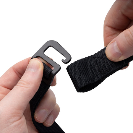 Pasy mocujące Oxford Atlas G-Hook 26mm x 1.2m Black OX306