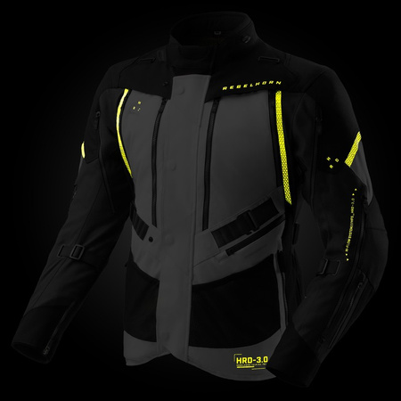 Kurtka Rebelhorn Hardy 3.0 Black/Grey/Fluo Yellow