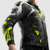 Kurtka motocyklowa Rebelhorn Inferno Black White Fluo Yellow