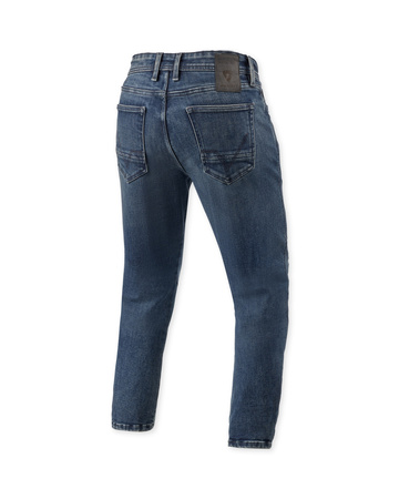 Jeansy motocyklowe Rev'it! Detroit 3 Tapered Dark Blue Used