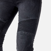 Jeansy motocyklowe Ozone Agness II Lady Washed Black