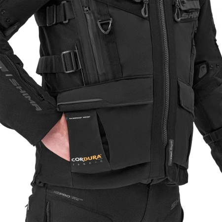 Kurtka motocyklowa Shima Tracker Black