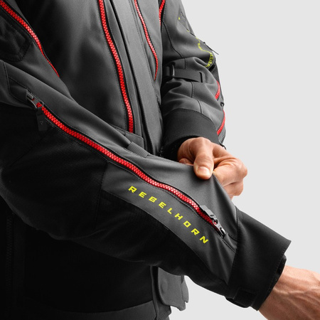 Kurtka Rebelhorn Hardy 3.0 Dark Grey/Black/Fluo Yellow