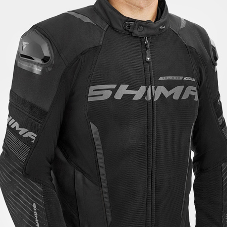 Kurtka Shima Solid 2.0 Vented Black