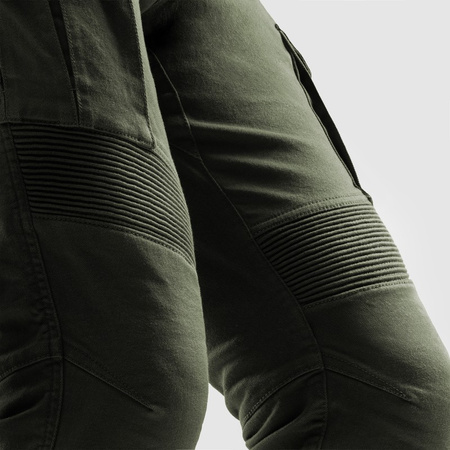 Jeansy motocyklowe Rebelhorn Faster Green