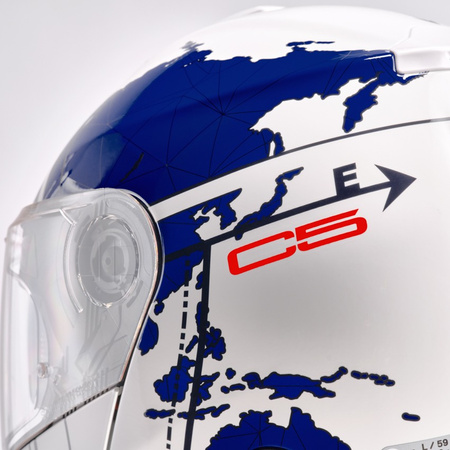 Kask motocyklowy Schuberth C5 Globe Blue