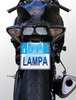 LAMPA 3 punktowe oświetlenie tablicy rejestracyjnej LED SMD