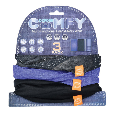 Kołnierz termoaktywny OXFORD Comfy 3szt. NW125