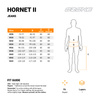 Jeansy motocyklowe Ozone Hornet II Washed Black