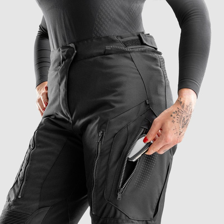 Spodnie motocyklowe Rebelhorn Hiker IV Lady Black