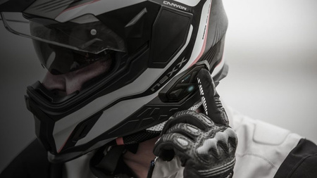 Kask NEXX X.WED 2 Wild Country Grey/Red Matt