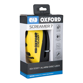 Blokada tarczy hamulcowej OXFORD Screamer XA7 żółty