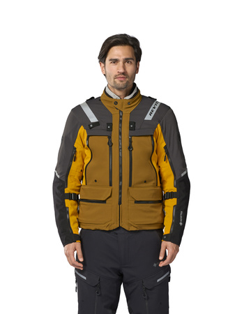 Kurtka Rev'it! Defender 4 GTX Black-Ocher Yellow