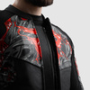 Kurtka skórzana Rebelhorn Vandal 2 Cruze Black Dark Grey Red