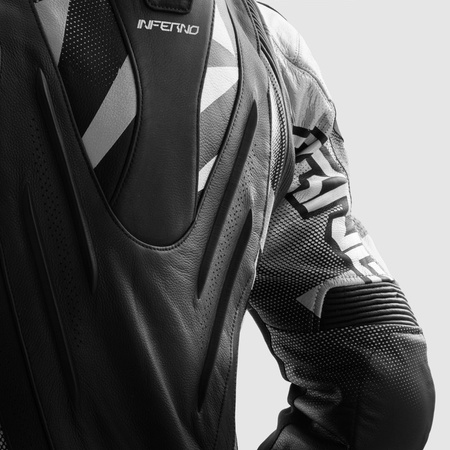 Kurtka motocyklowa Rebelhorn Inferno Black White