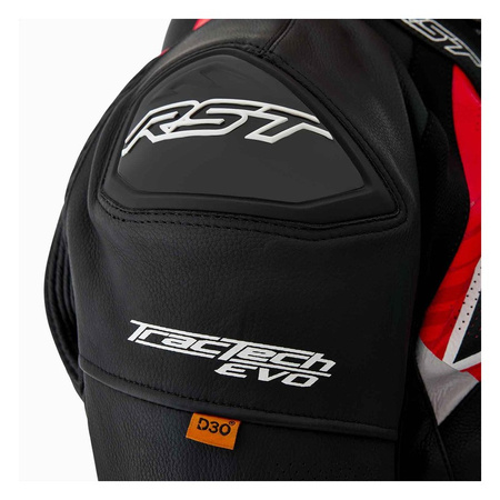 Kurtka RST Tractech Evo D3O – Black Fluo Red