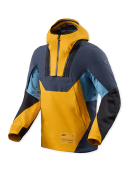 Kurtka motocyklowa Rev'it! Blackwater 3 H2O Ocher Yellow-Blue