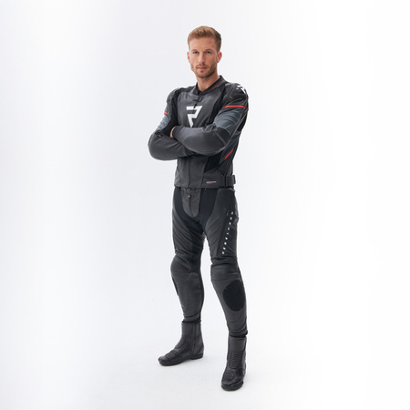 Kurtka Rebelhorn Veloce Black/Grey/Fluo Red