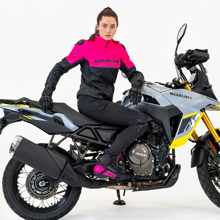 Jeansy motocyklowe Shima Flexx Lady Black