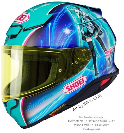 Kask Shoei NXR 2 Hatsune Miku TC-4