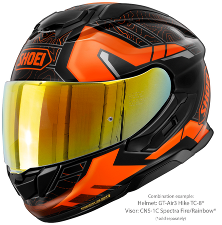 Szybka Shoei (CNS-1C) Spectra Fire Orange do kasku GT-Air 3