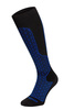 Skarpety długie kompresyjne Spaio Breeze Black/Royal Blue