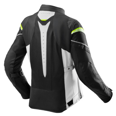 Kurtka Tekstylna Rebelhorn Hiflow V Lady Black/Grey/Fluo Yellow