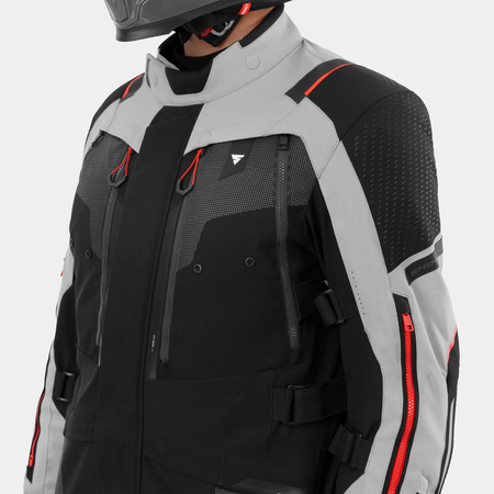 Kurtka motocyklowa Shima Hero 3.0 G2 Grey/Red