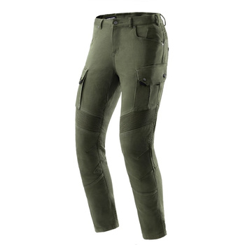 Jeansy motocyklowe Rebelhorn Faster Green