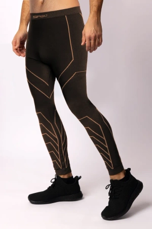 Spodnie termoaktywne Spaio Rapid Black/Orange