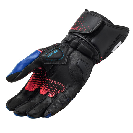 Rękawice Rev'it! Xena 4 Ladies Black-Blue