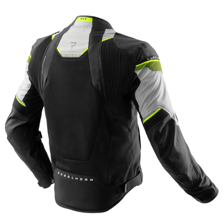 Kurtka Tekstylna Rebelhorn Hiflow V Black/Grey/Fluo Yellow